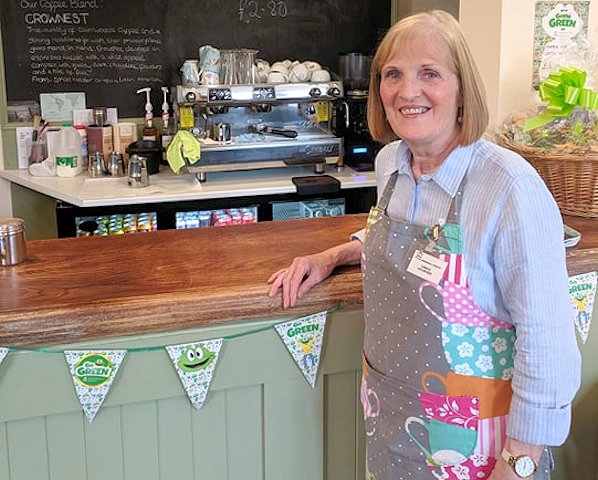 Carole Merchant has been a volunteer at Springhill Hospice’s Coffee at the Craven since 2014