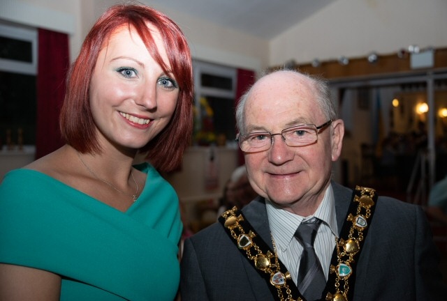 Mayor Billy Sheerin attended Lauren's Celebration of Life at Rochdale Ukrainian Club on Friday 5 July