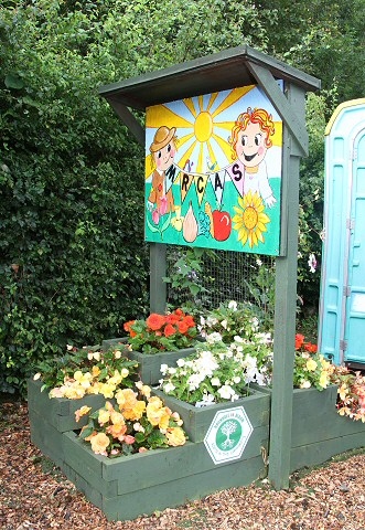 Moss Row Community Allotments - Regional judging day for Rochdale In Bloom