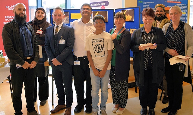 A special Eid-ul-Adha event was a huge success at Rochdale Infirmary