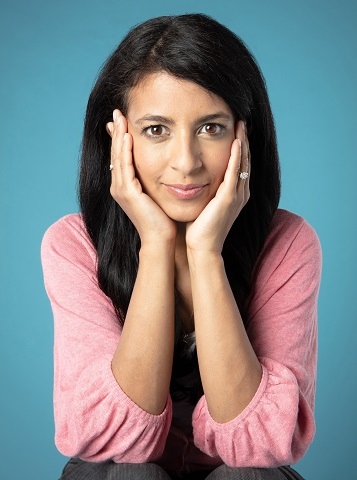 Author, actress and television presenter Konnie Huq 