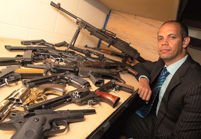 Over 200 firearms were handed in to GMP as part of the firearms surrender scheme