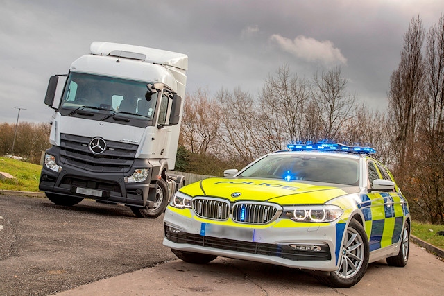 Highways England unmarked HGV ‘supercab’