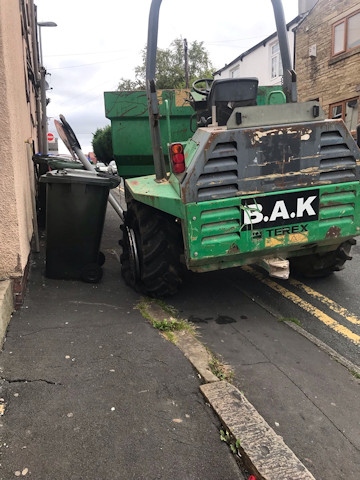 The truck was recovered on New Street, Rochdale