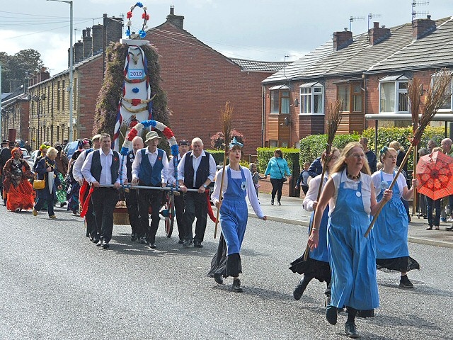 The annual rushcart procession in Whitworth is taking place on Sunday 1 September