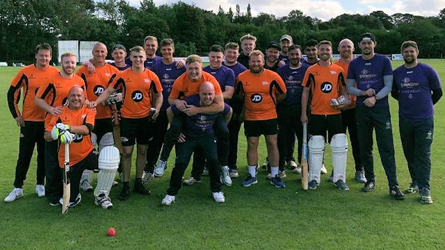 Dark Fruits FC vs Once Upon a Smile charity cricket game 