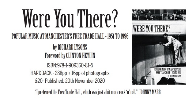 Richard Lysons has written his first full length book about the Manchester music scene, 'Were You There?'