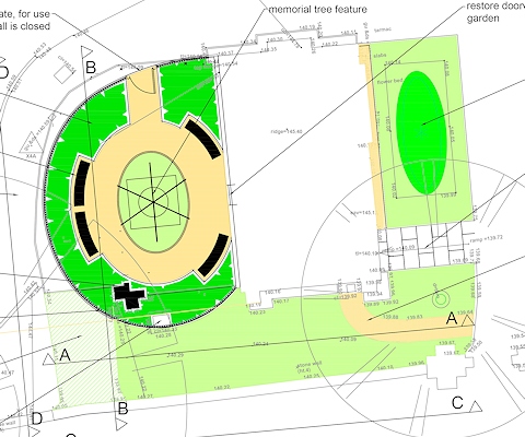 West Lodge side garden proposal