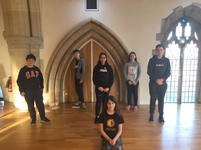 During the second lockdown, seven students participated in a leadership and communication programme which allowed them to help support the delivery of online drama classes 