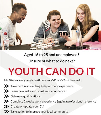 Groundwork Prince's Trust are recruiting young people in Rochdale