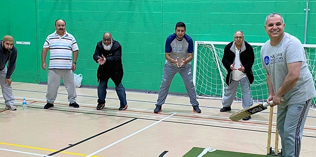 The Indoor Legends Cricket League at Rochdale Leisure Centre