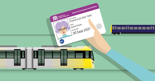 The Women’s Concessionary Travel Scheme pass (WCTS) was launched in April 2018 by Transport for Greater Manchester