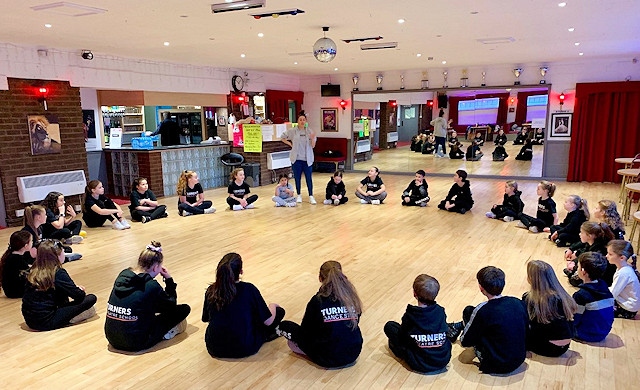 Rehearsals for the annual Theatre Showcase