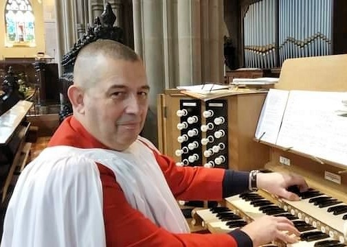 Philip Lowe, director of music at Rochdale Parish Church