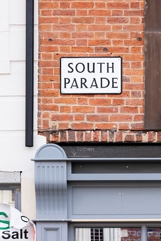 South Parade sign