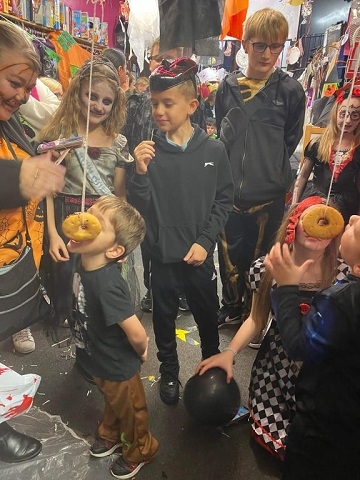 The children’s Halloween party at PAGUK on Yorkshire Street