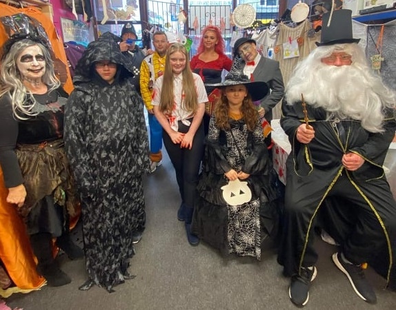 The children’s Halloween party at PAGUK on Yorkshire Street