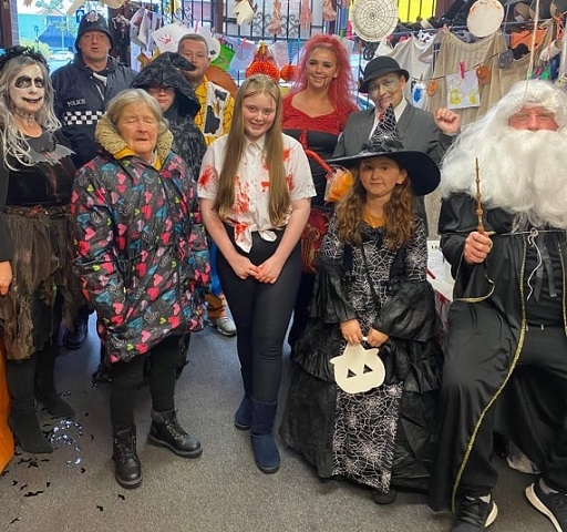 The children’s Halloween party at PAGUK on Yorkshire Street