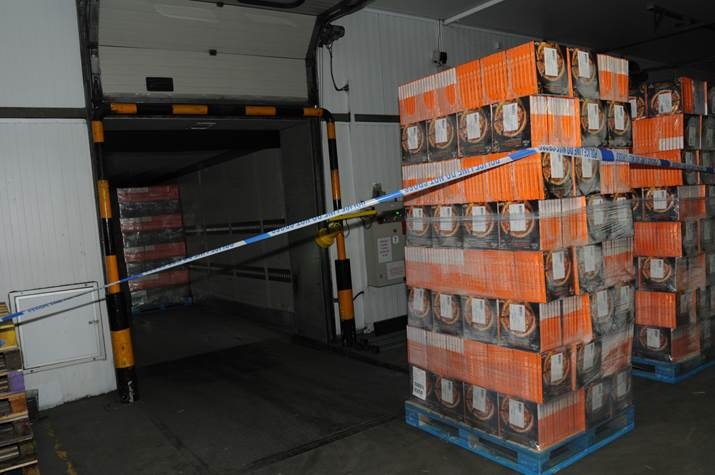 The drugs, with an estimated street value of £4m-£5m, were discovered when warehouse workers in Heywood became suspicious