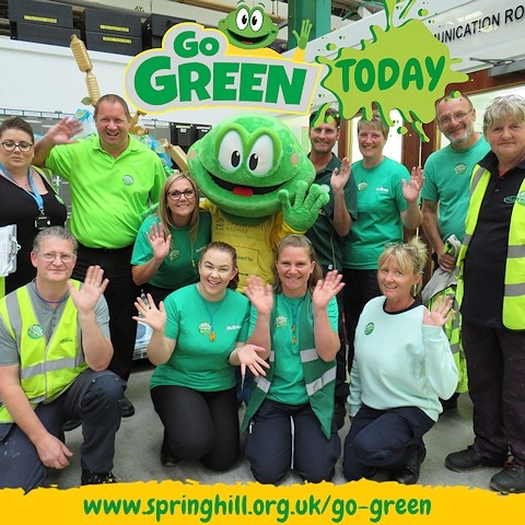 Springhill Hospice’s Go Green event returns on 26 May 2021