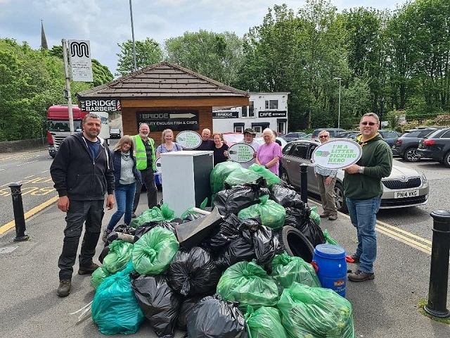 The haul at the Norden Spring Clean