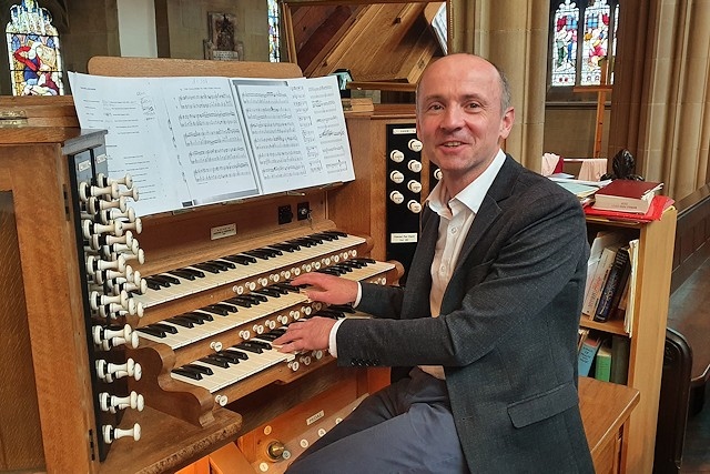 St Chad’s, Rochdale Parish Church, has a wonderful instrument and this was put through its paces admirably by Benjamin Saunders