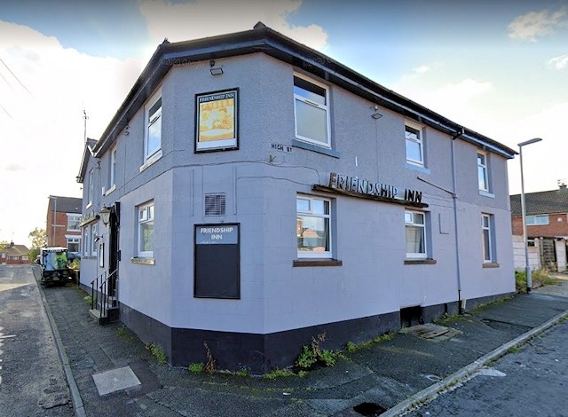 The former Friendship Inn on Cheapside, Middleton