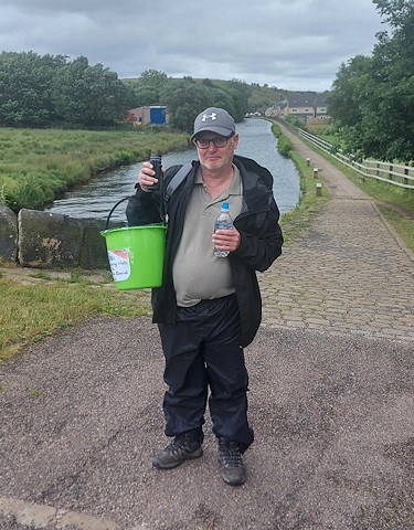 Participants were armed with collection buckets during the walk to raise as much money as possible for the Friends of Tor View