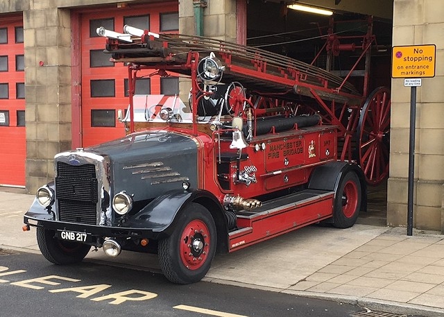 1940 Dennis Pump Escape fire engine