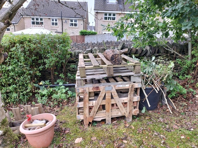 The open day, in which children were encouraged to build a bug hotel in the church grounds, raised £250 for church funds.