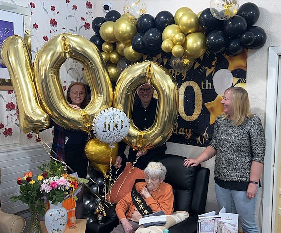 Clarice celebrated her 100th birthday on 15 October