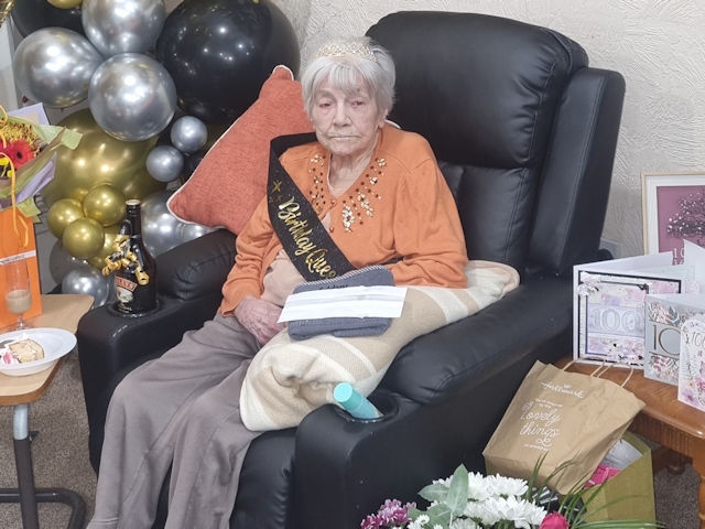 Clarice celebrated her 100th birthday on 15 October