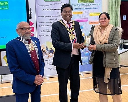 Volunteers celebrated at Deeplish Community Centre