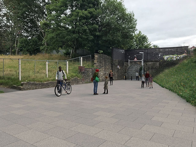 Artist impression of how space will be made walking and cycling friendly once the Active Neighbourhood scheme is in place