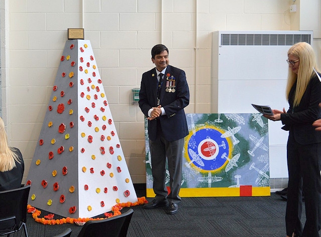 Artwork unveiled by Councillor Rana