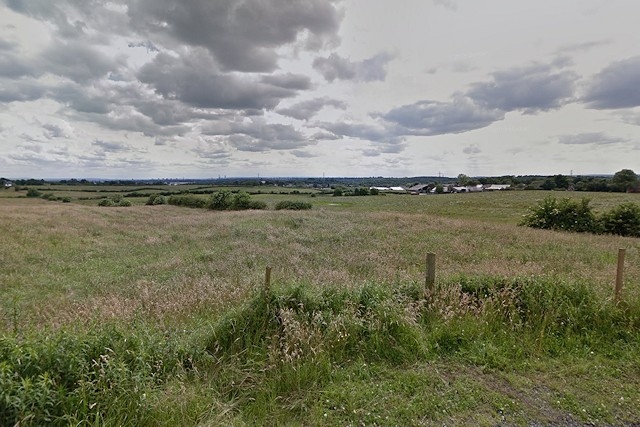 View of the land at Thornham