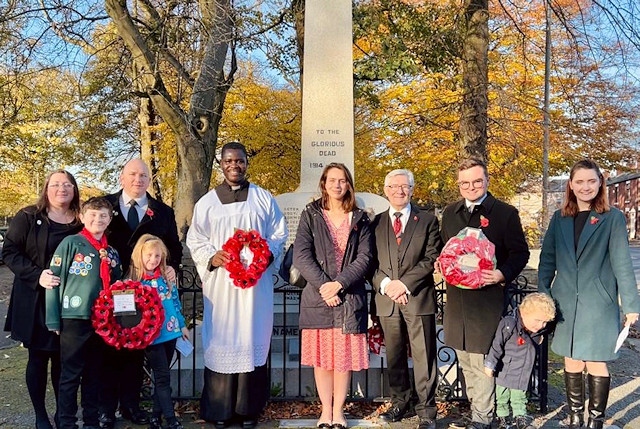 Remembrance Sunday memorial service