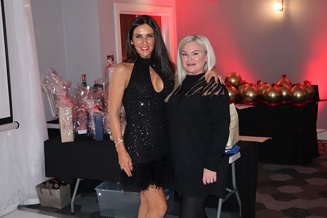 Best Dressed Winner Jill Greensmith with Toni Hughes from Best Dressed, Littleborough