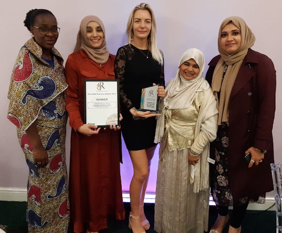 Rochdale and District Mind’s Dementia and Care Services Team won the Breaking Barriers Award