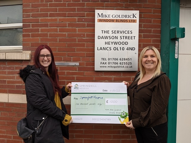 Vicki Murray, corporate and partnerships fundraiser, with Mick and Debbie Goldricks' daughter, Mel Caffrey