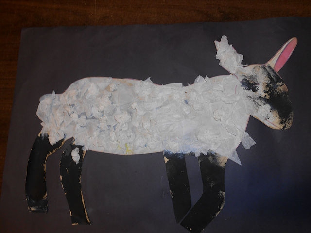 Beech House early years foundation stage group's Sheep won first place