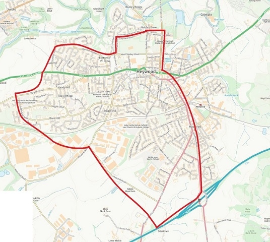 The boundary of the Heywood dispersal order