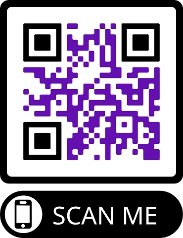 The QR code for 'Finding her Feet'