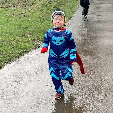 The 100th Milnrow Memorial Park junior parkrun