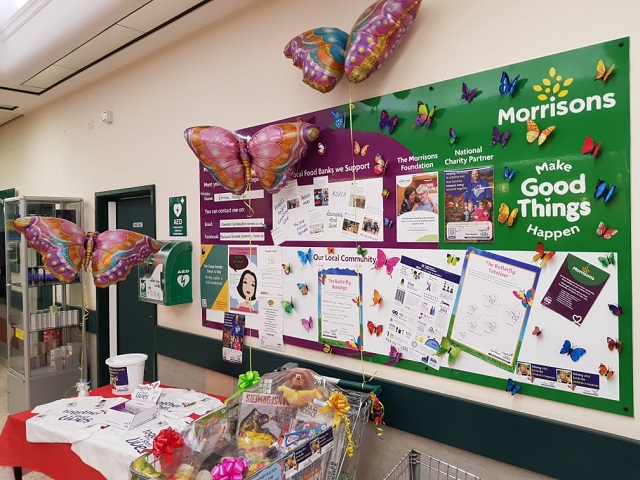 The supermarket has linked up with ‘Together For Short Lives’ to support the families of children in hospices and help the children have as fulfilling lives as possible during their palliative care