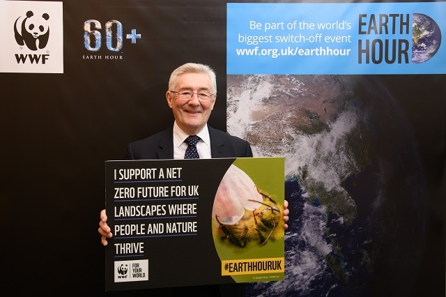 Sir Tony Lloyd MP has joined the call by pledging to support UK nature and a net-zero future