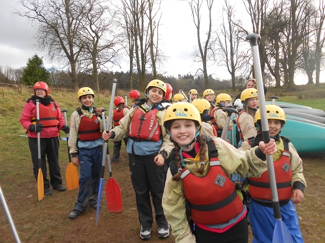 Students enjoyed a range of activities at Lockerbie Manor