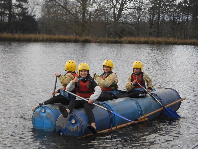 Students enjoyed a range of activities at Lockerbie Manor