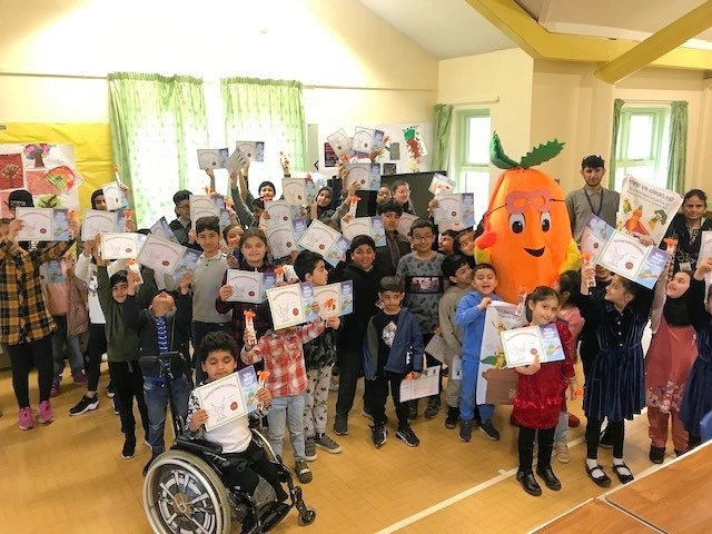 Deeplish Community Centre held a climate change workshop as part of a diverse Easter programme of activities