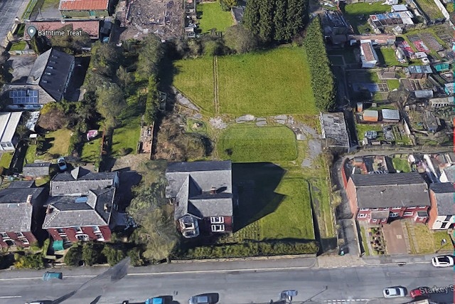 The site of the house, which will become a supported living development on Starkey Street in Heywood